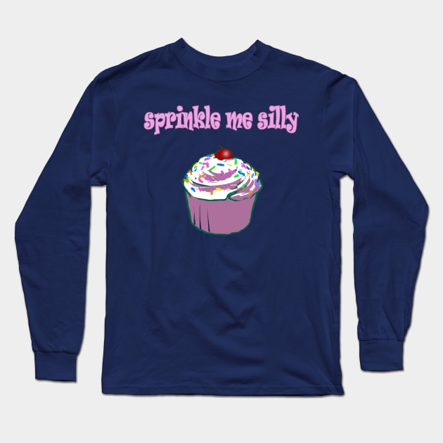 Sprinkle Me Silly Long Sleeve T-Shirt by Galitoosh